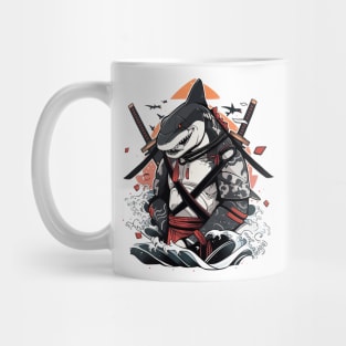 shark samurai Mug